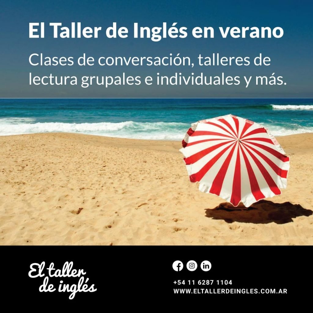 El Taller de Inglés en verano